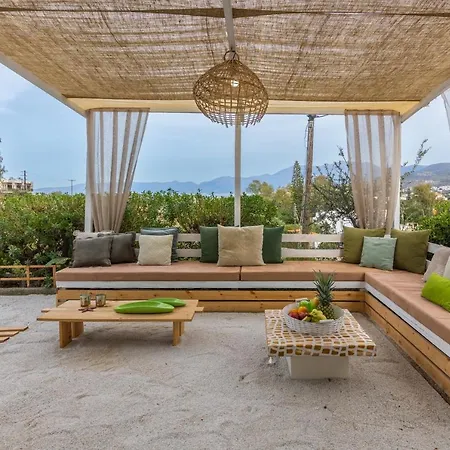 The White Cycladic Style With Plunge Pool Апартаменты Херсониссос