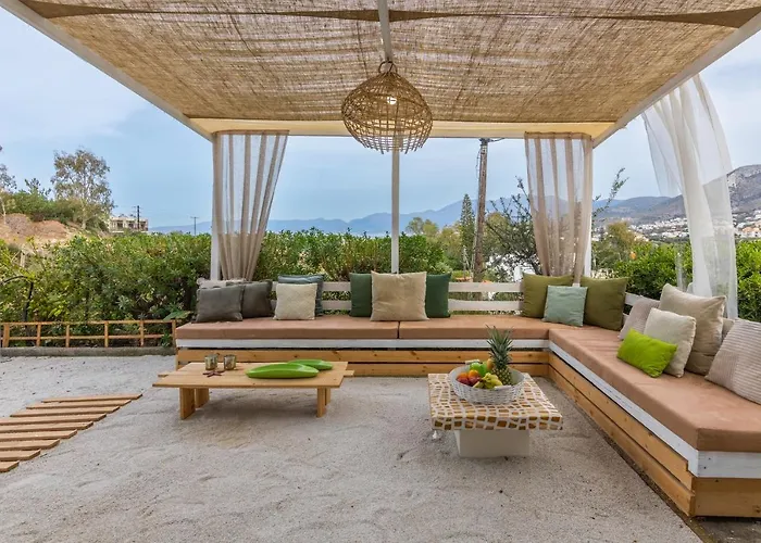 The White Cycladic Style With Plunge Pool Апартаменты Херсониссос