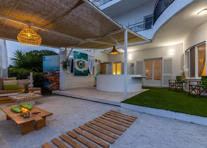 The White Cycladic Style With Plunge Pool Apartamento Hersonissos (Crete)